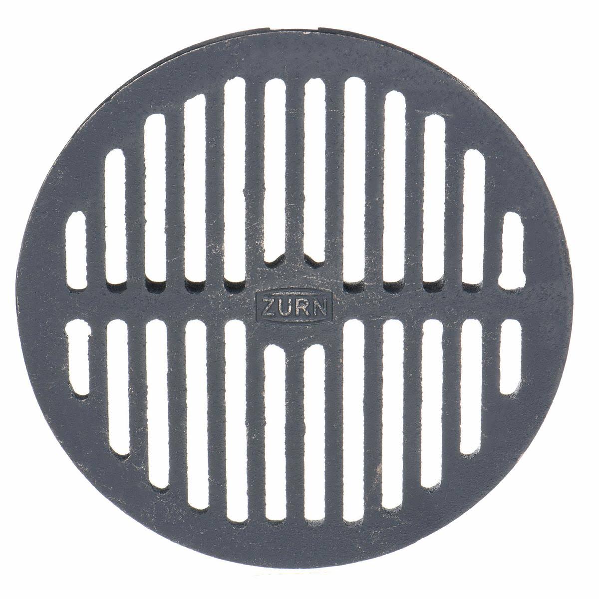 Zurn P550-GRATE Floor Grate,cast Iron,8 in Dia.