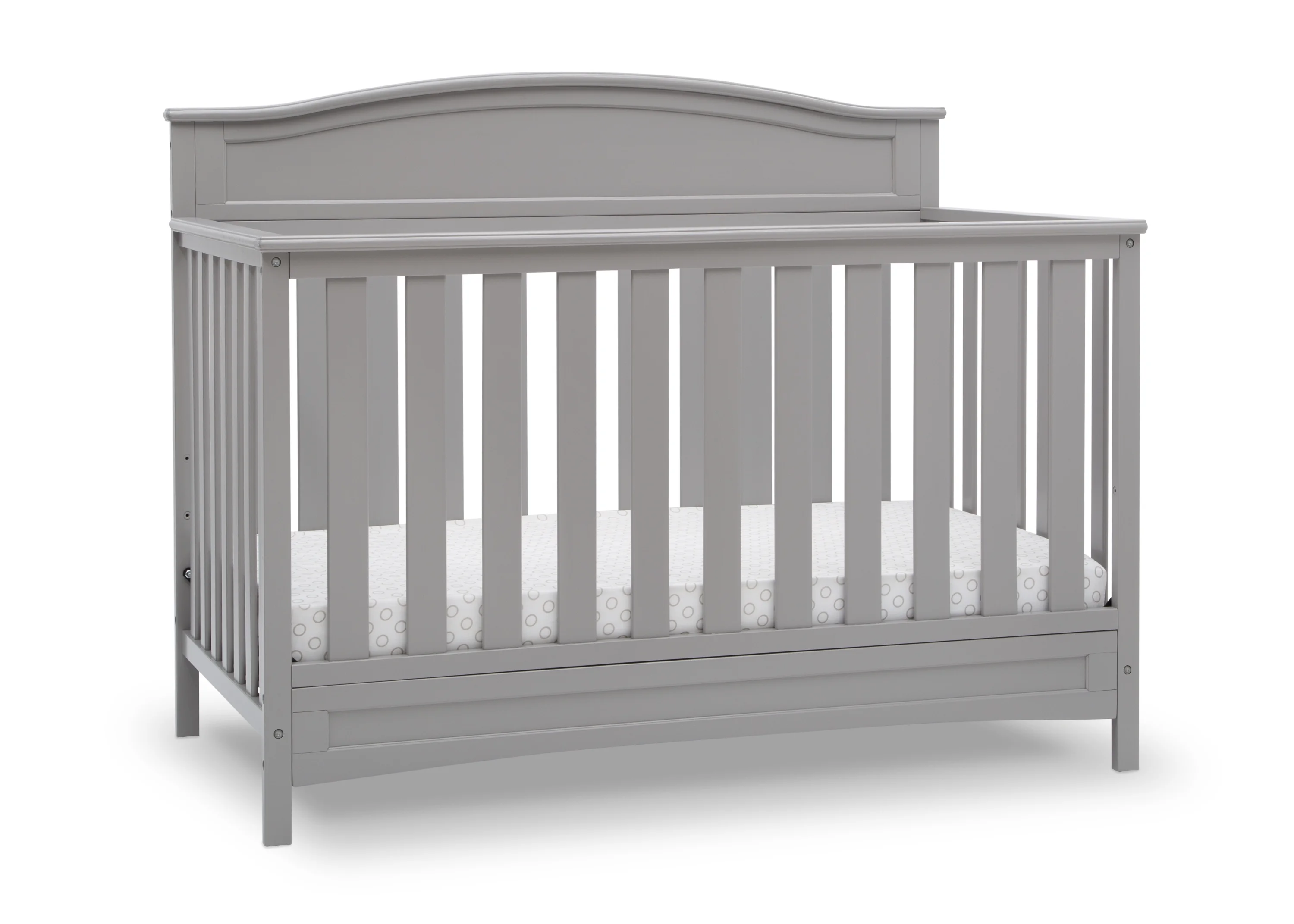 Delta Children Emery 4-in-1 Convertible Baby Crib, Grey