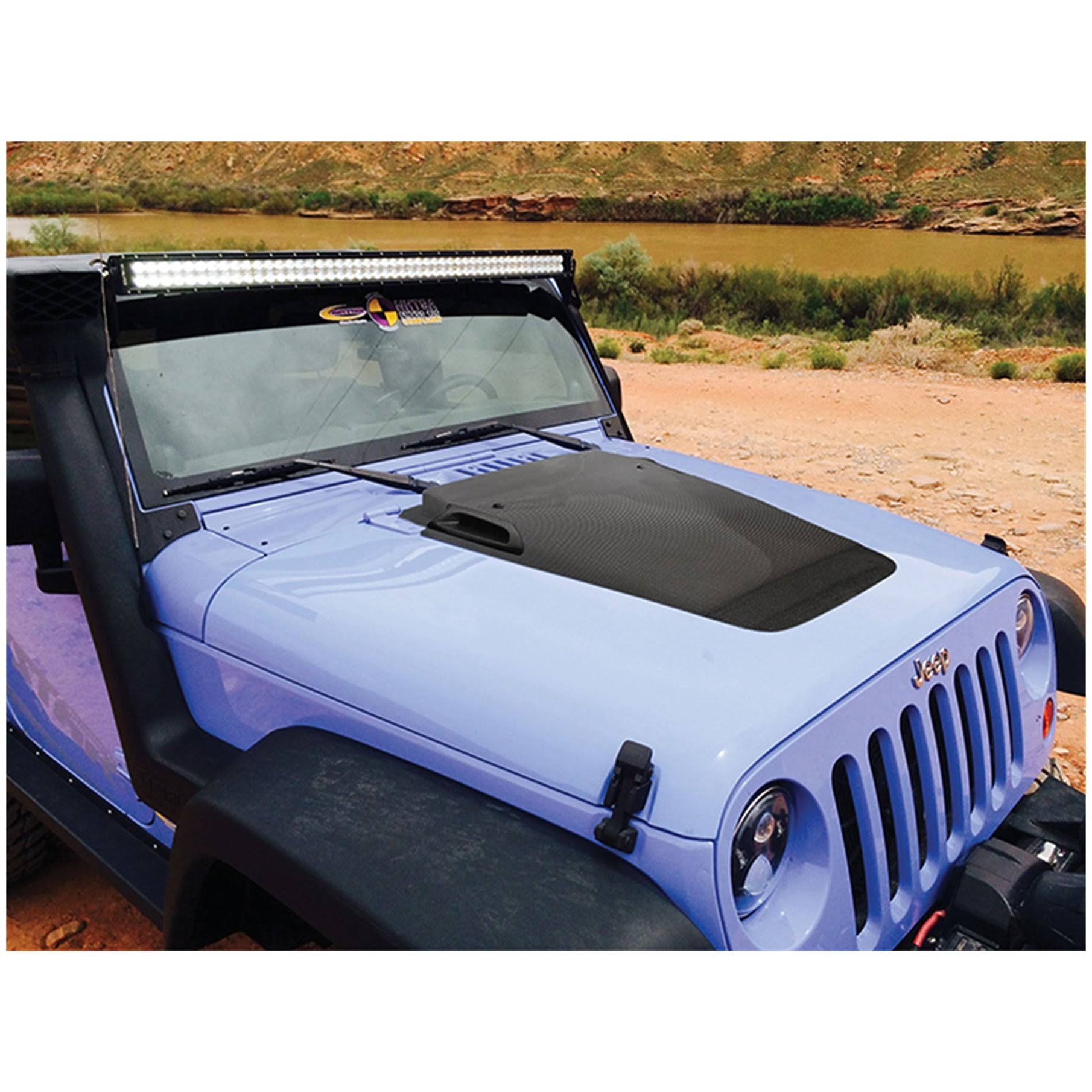 Daystar KJ71050CF Jeep Wrangler JK Hood Cowl Carbon Fiber