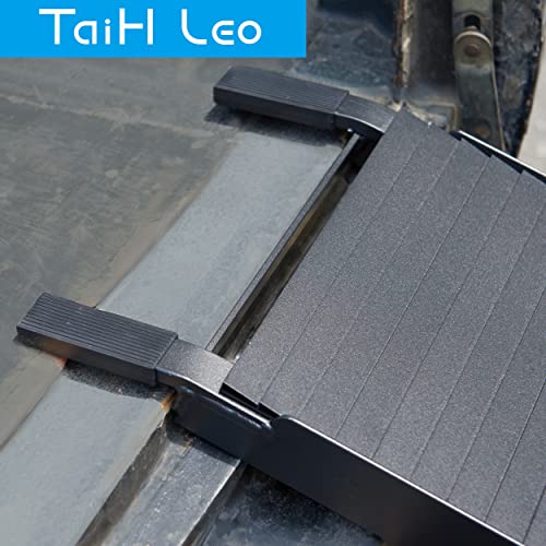 10ft Motorcycle Ramp 1500LBS Capacity, 120"x17.7" Black Truck Ramps, Loading Ramps for Pick Up Motorcycle, ATV, UTV, Dirt Bike, Lawn Mower, Golf Cart, Garden Tractor