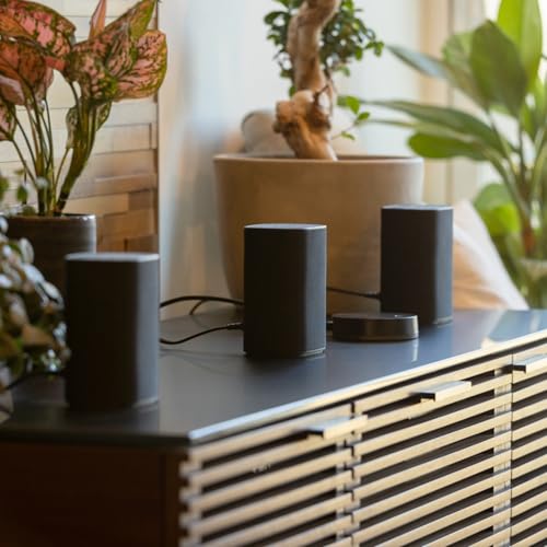 Platin Milan 5.1 Surround Sound Speaker System - Wireless Home Theater System for Smart TVs - WiSA Certified - with WiSA SoundSend Transmitter Included