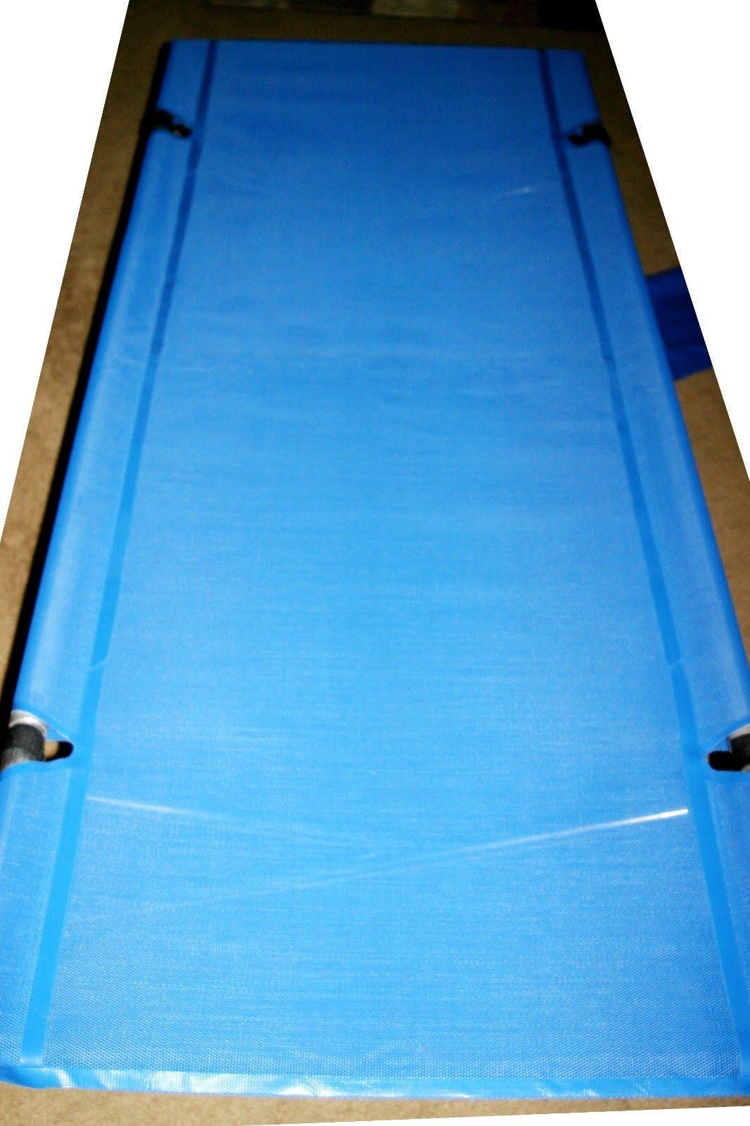 Camp Time Roll-A-Cot Folding Camp Cot, Regular, Royal Blue