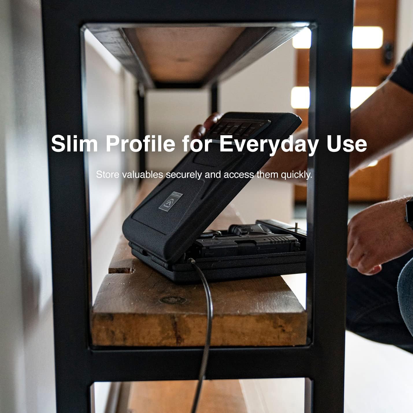 Vaultek Barikade Series 1 Compact Pistol Safe (Biometric + Lid Organizer)