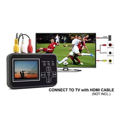 Digitnow!best Video to Digital Converter Transferring Device to Capture Video from VCR&s, VHS Tapes, Hi8, Camcorder, DVD, TV Box