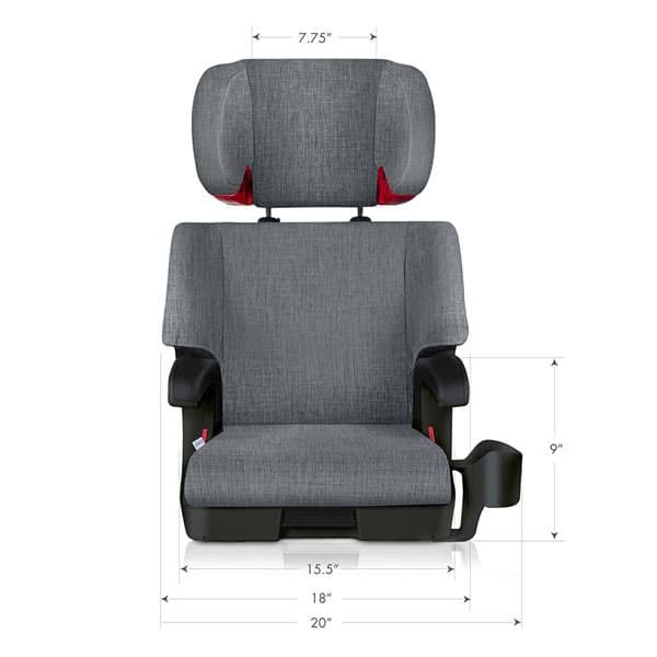 Clek Oobr Booster SEAT, Pitch Black