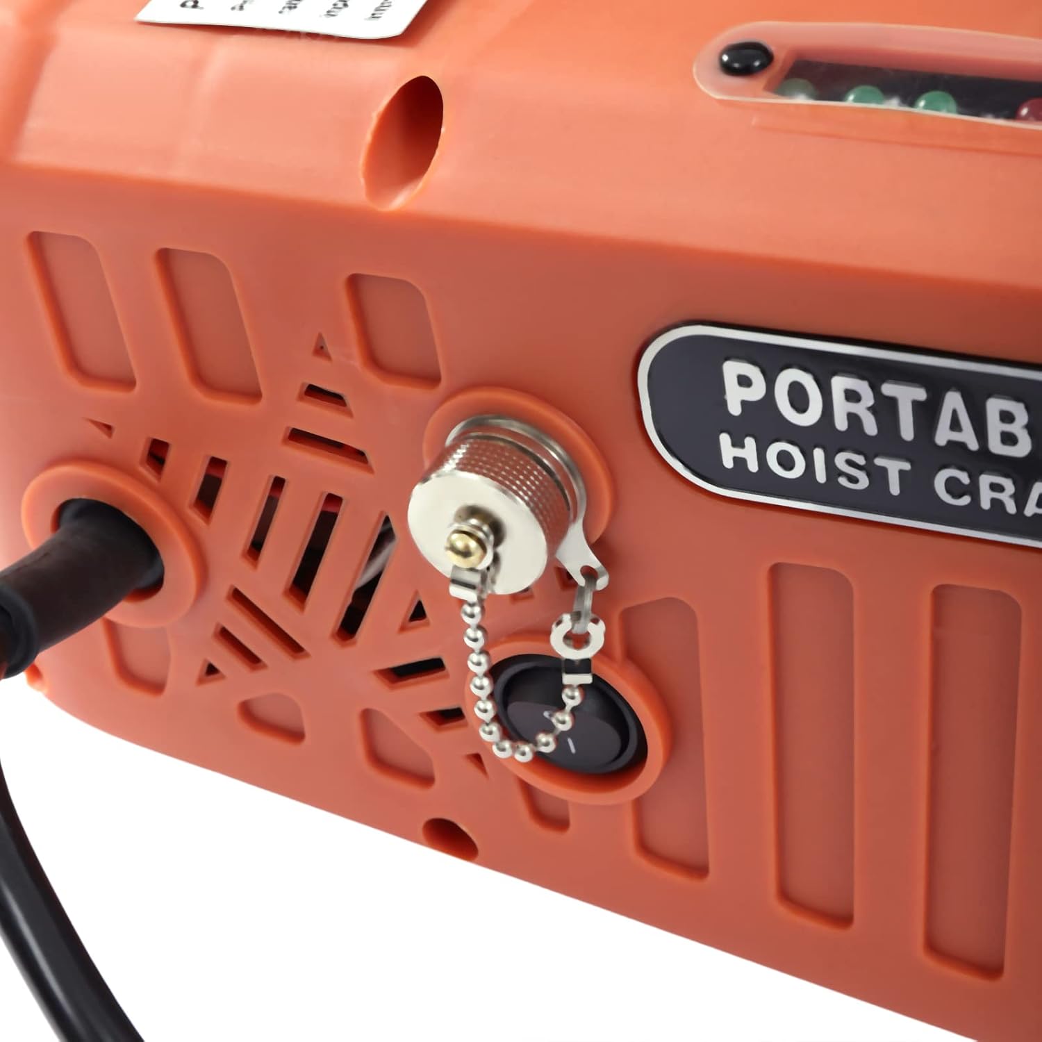 3 in 1 Electric Hoist Winch, 1100LBS Portable Electric Winch, Hoist Lift Beam, Electric Winch with Remote, Hoist Lift for Homes, Warehouses, Construction Lifting Towing