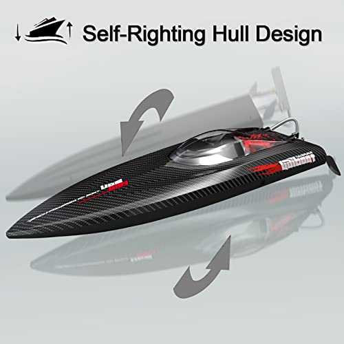 Cheerwing 25" RC Brushless 30 MPH High Speed Boat Large Racing Remote Control Boat for Adults and Kids