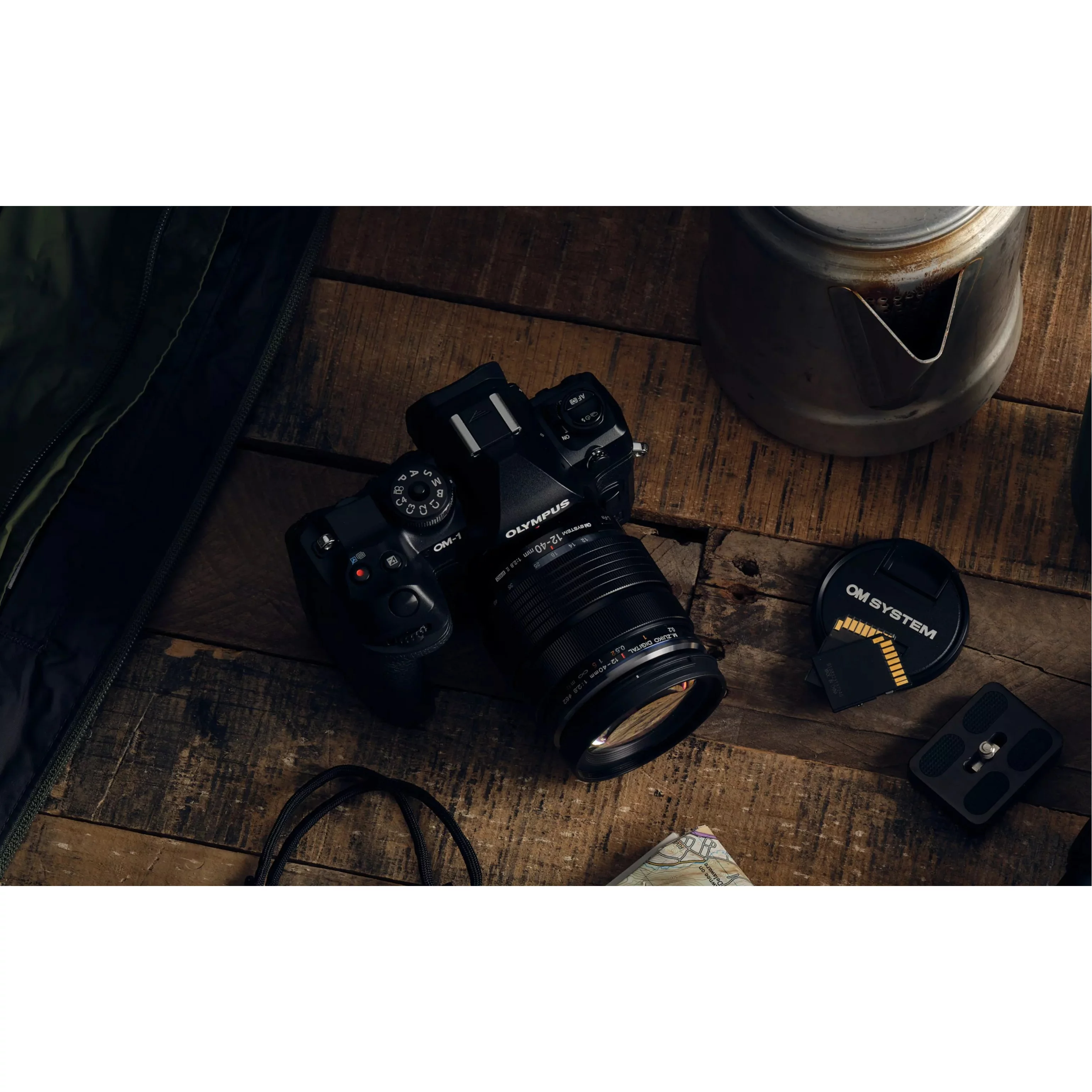 Olympus OM SYSTEM OM-1 20.4 Megapixel Mirrorless Camera with Lens, 0.47", 1.57", Black