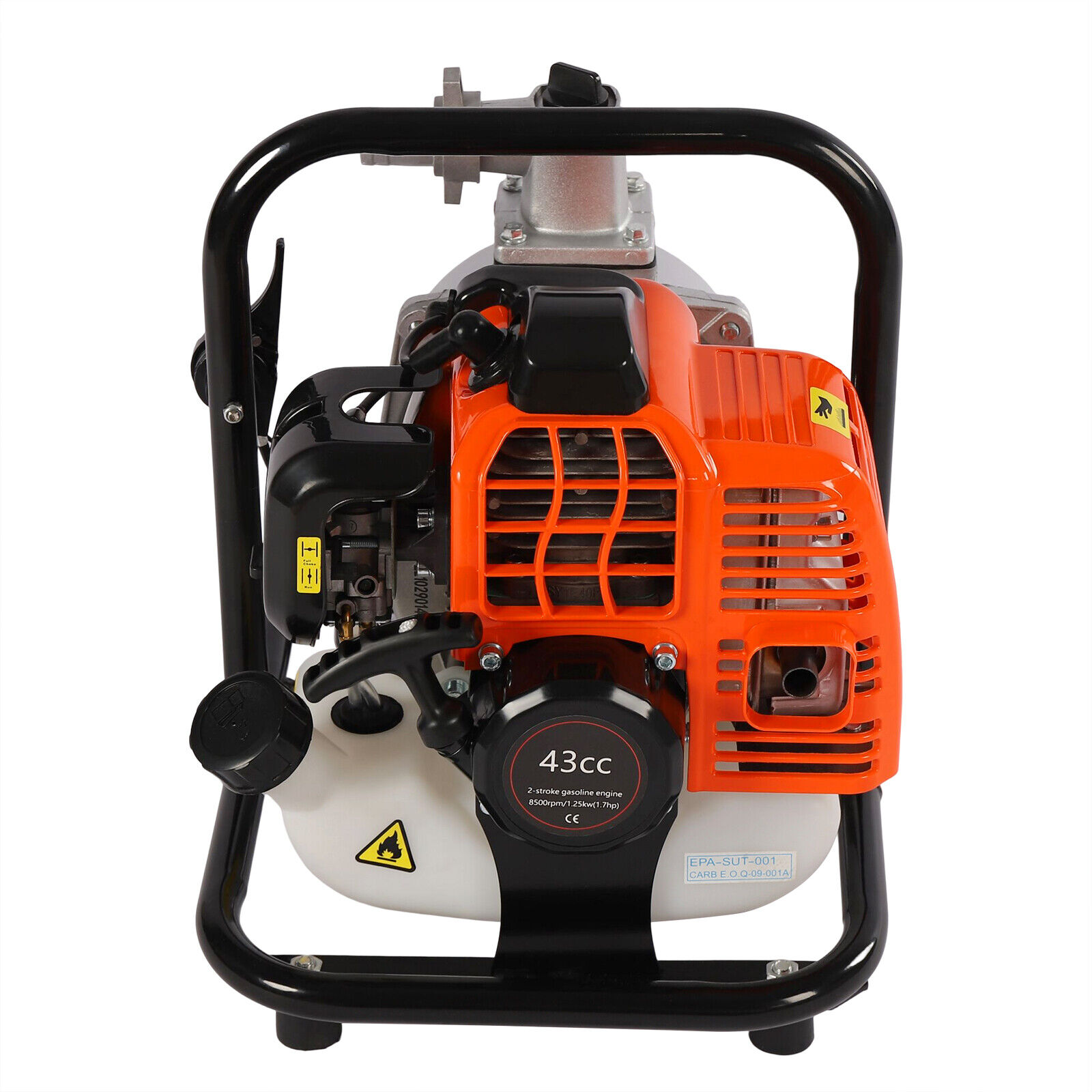 2-Stroke Gas-Powered Water Transfer Pump Irrigation Pump 135L/min 43cc
