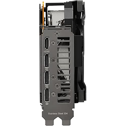 ASUS TUF Gaming AMD Radeon™ RX 6900 XT OC Edition Graphics Card (PCIe 4.0, 16GB GDDR6, HDMI 2.1, DisplayPort 1.4a, Dual Ball Fan Bearings, All-Aluminum Shroud, Reinforced Frame, GPU Tweak II)
