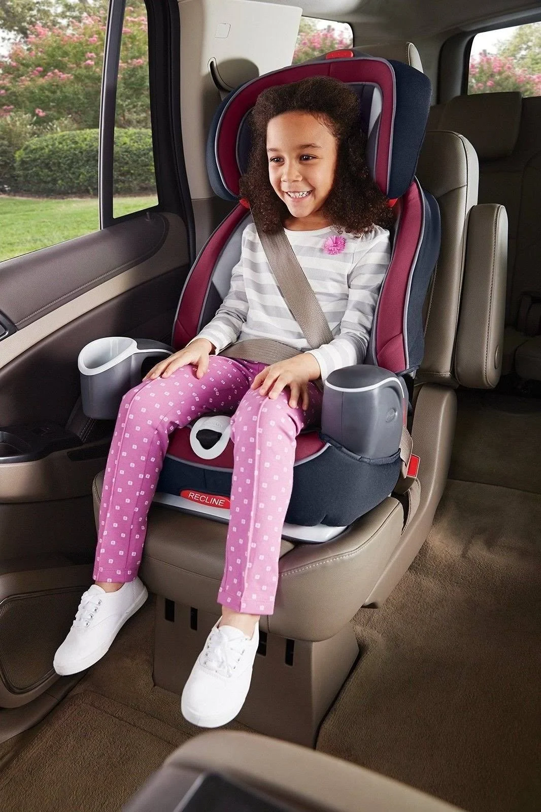 Graco 1946249 Nautilus 65 LX 3 in 1 Harness Booster Car Seat - Ayla