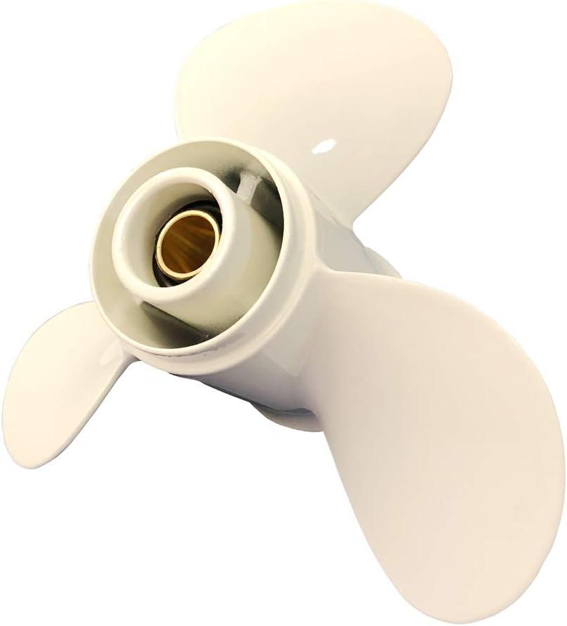 Yamaha Propeller for Outboard Motor F25 20HP 25HP 30HP/ Boat Outboard Propeller 9 7/8x11 1/4 for Yamaha Engine 3 Gearcase 10 Spline Tooth 664-45947-01-EL 9.875x11.25 Pack of 2