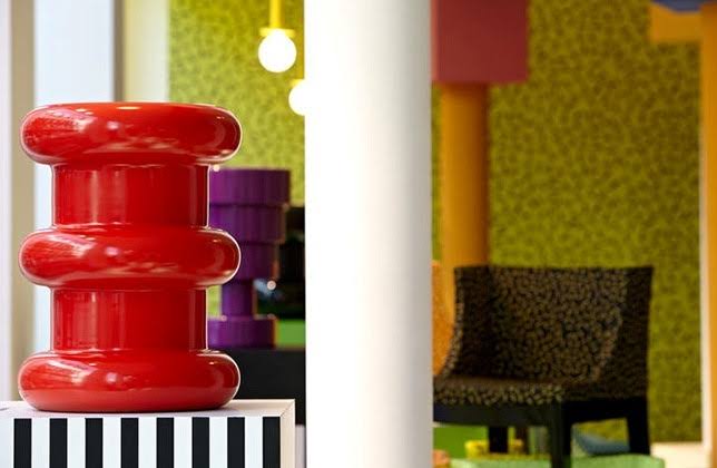 Kartell - Pilastro Stool - Black