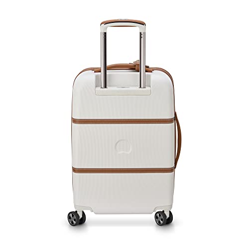 DELSEY PARIS Chatelet Air 2.0 Hardside Luggage with Spinner Wheels, Angora, Checked-Large 28 Inch