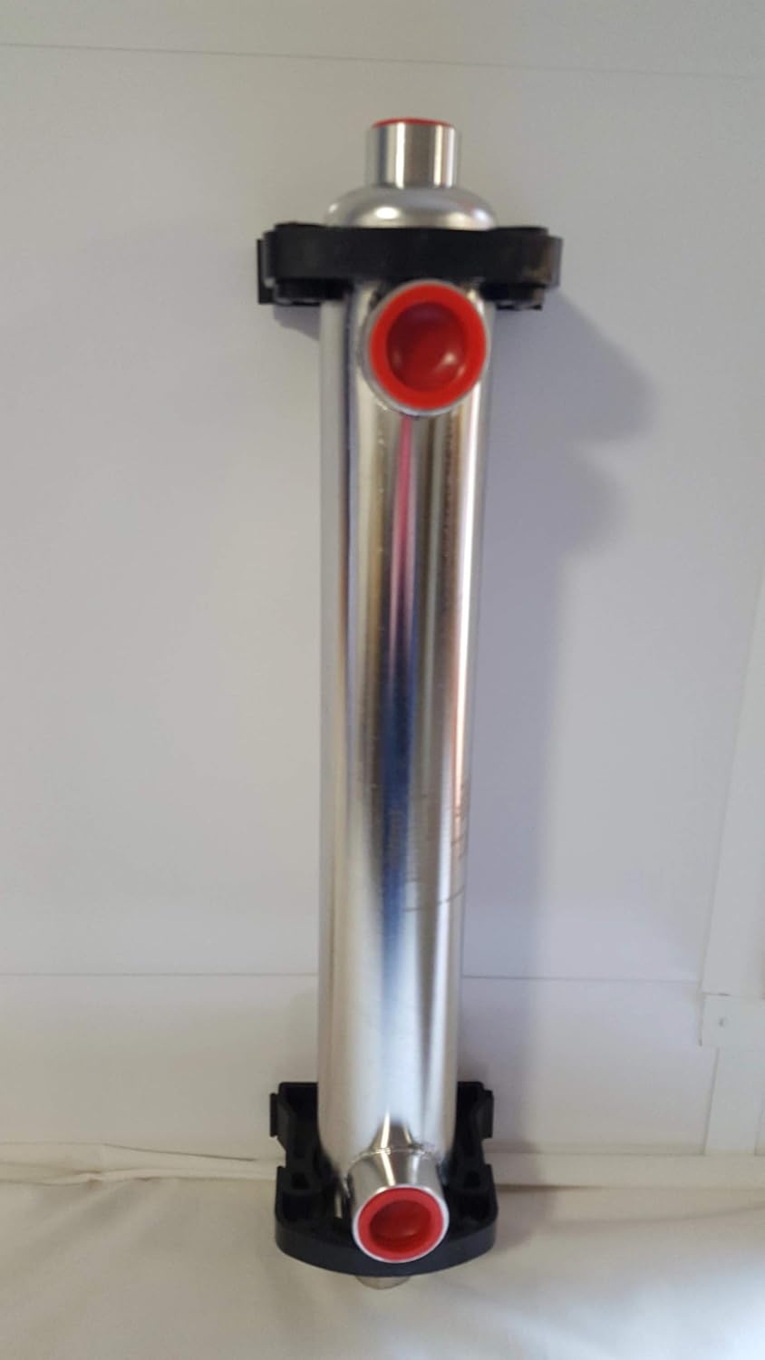 1,200,000 BTU Stainless Steel Tube & Shell Heat Exchanger for Pools/Spas ss