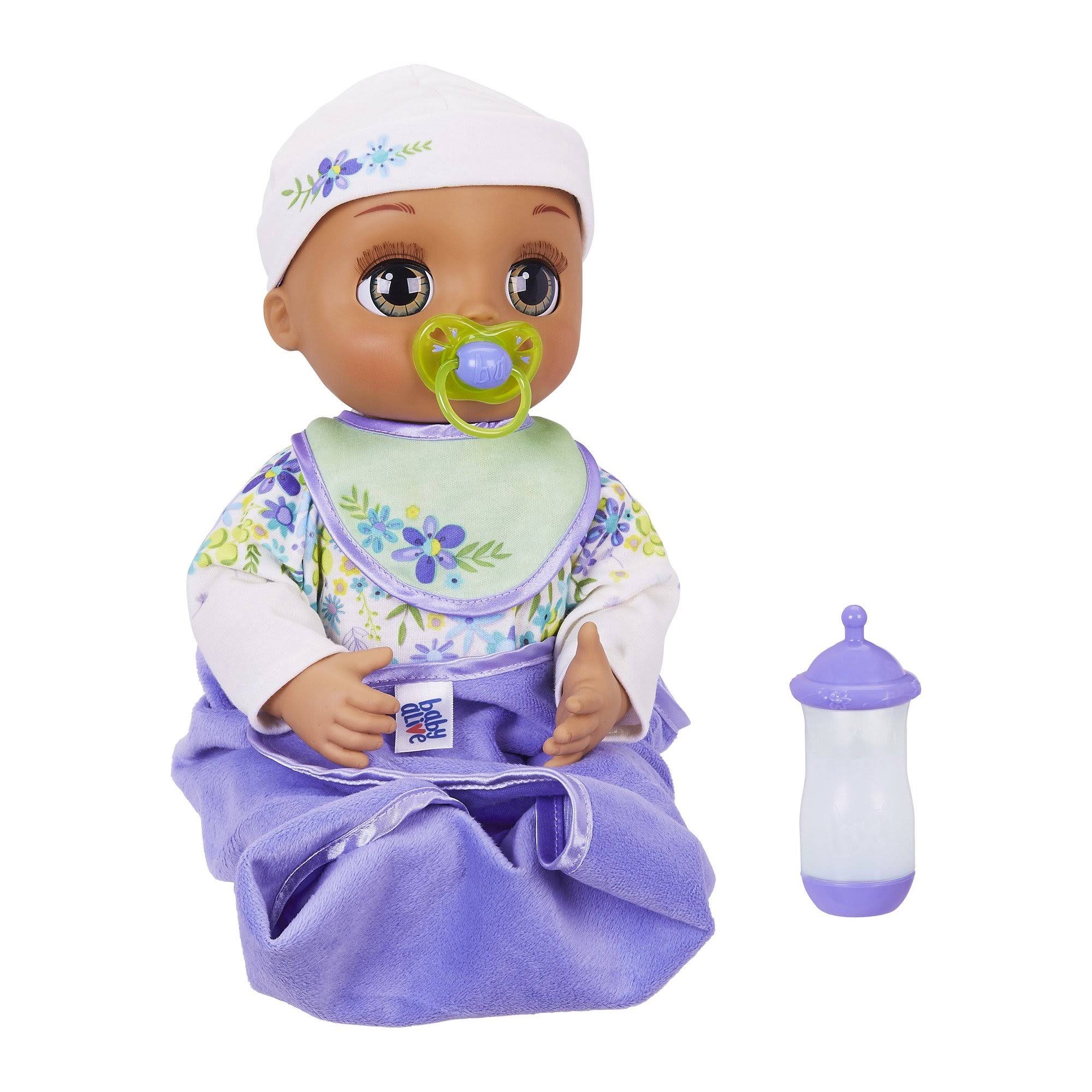 Baby Alive Real As Can Be Baby Doll, Brown