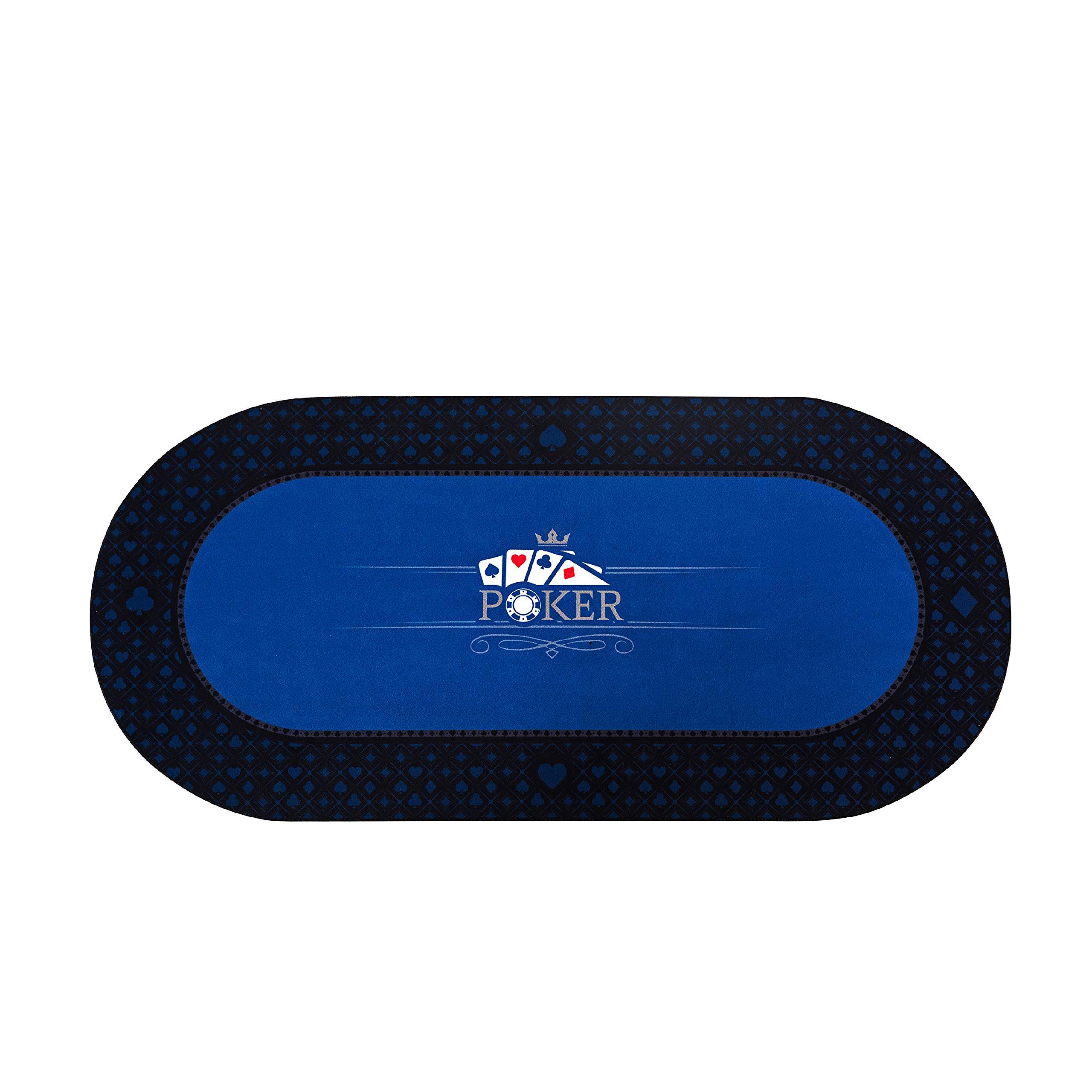 MD Sports Portable Table Top Poker with Carrying Case