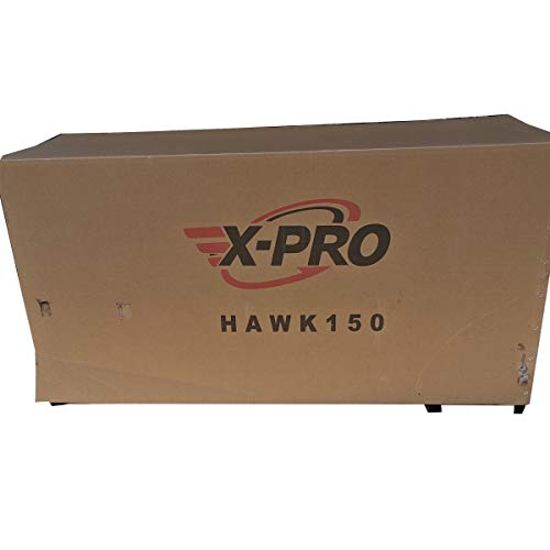 X-PRO Hawk 150cc 5-Speed Manual Transmission Dirt Bike with Kick Start! Big 19"/16" Wheels!