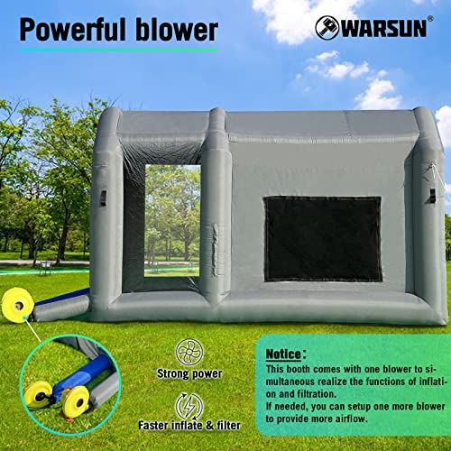 Inflatable Paint Booth Potable Paint Booth with Blower Inflatable Spray Booth for Cars