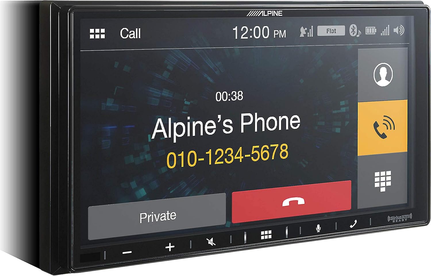 Alpine iLX-W650 Compatible with CarPlay & Android Auto - Includes KTA-450 4-Channel Amplifier, Back up Camera