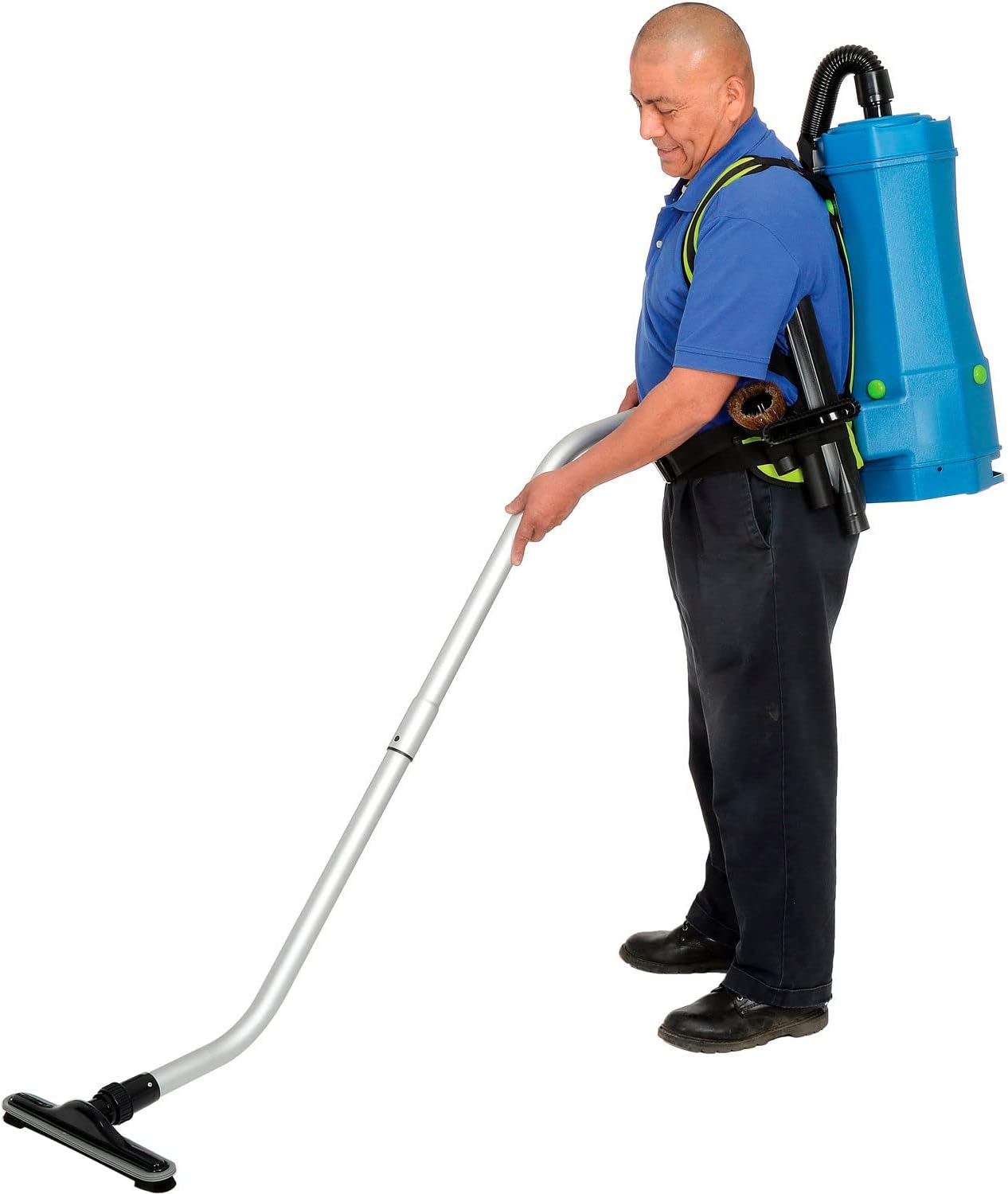 Global Industrial HEPA Backpack Vacuum w/8-Piece Tool Kit, 6 Quart