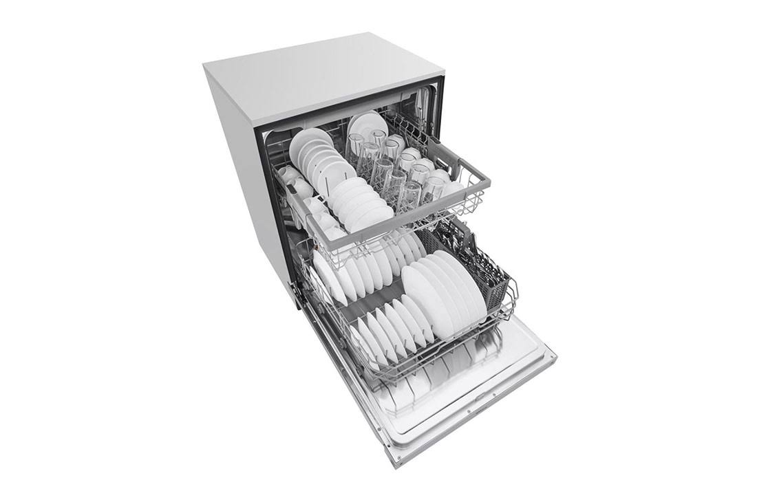 LG LDF5678SS: Stainless Front Control Smart Wi-Fi Enabled Dishwasher with Quadwash