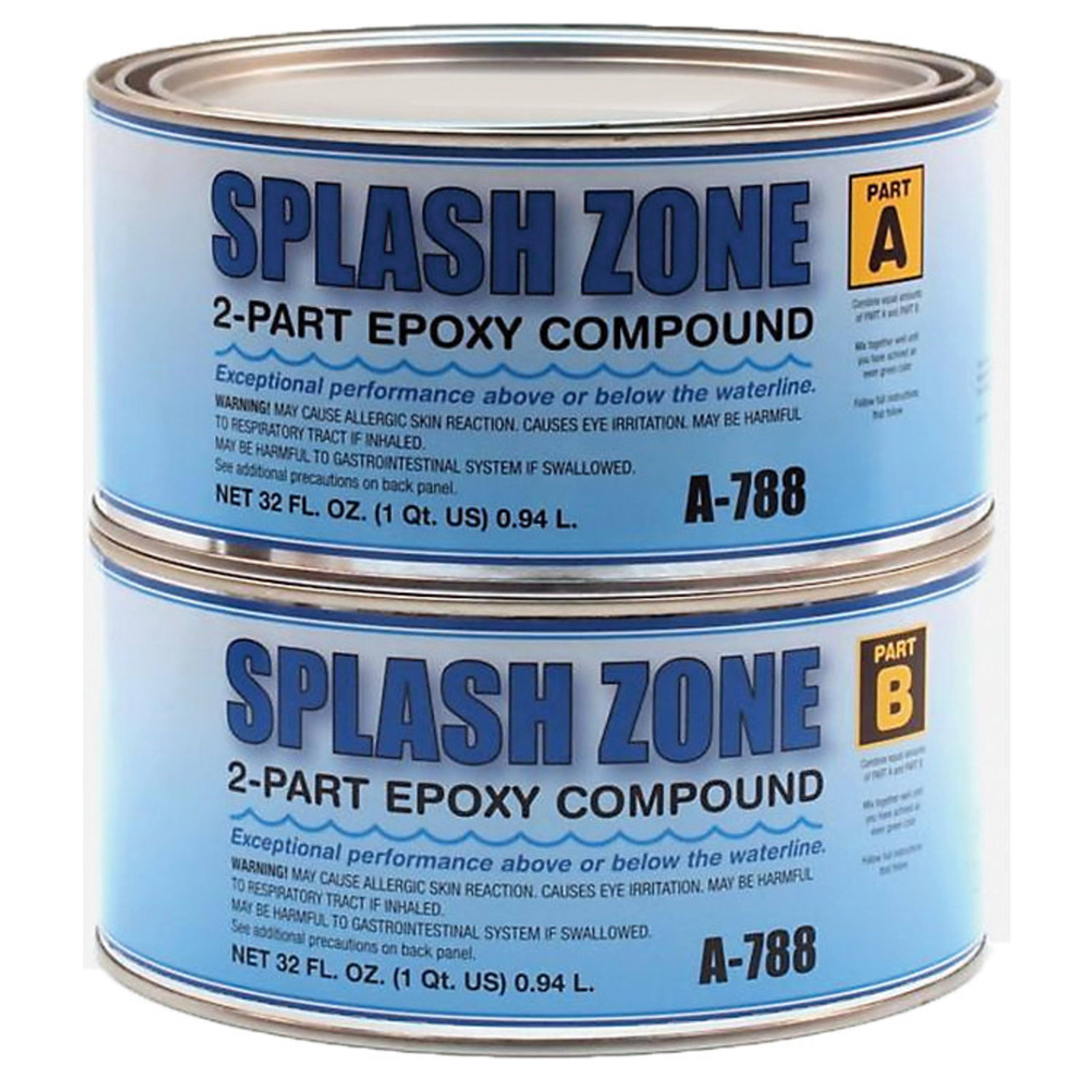 Pettit 84788/8478918 Splash Zone Putty Kit 1/2 Gal