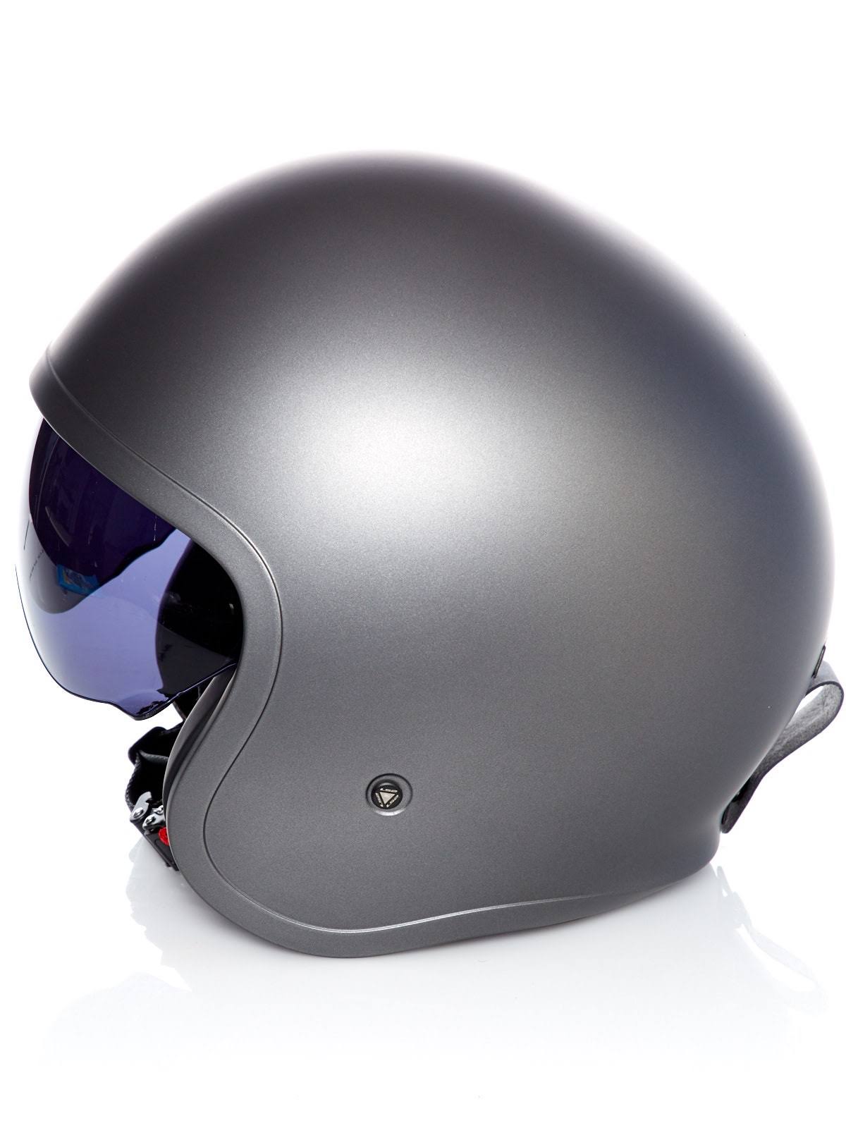 LS2 OF599 Spitfire Open Face Helmet (Matt Titanium)