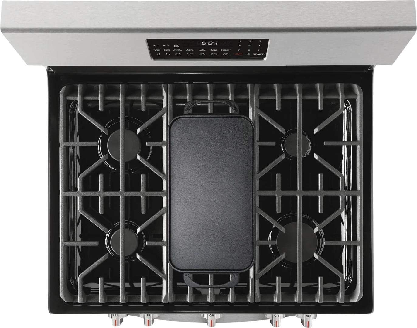 Frigidaire Gallery GCRG3060AF 5 Cu.Ft. Stainless Free-Standing Gas Range with Air Fry