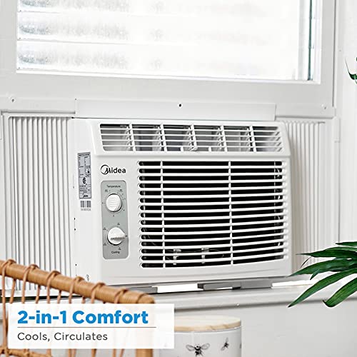 Midea EasyCool Window Air Conditioner and Fan