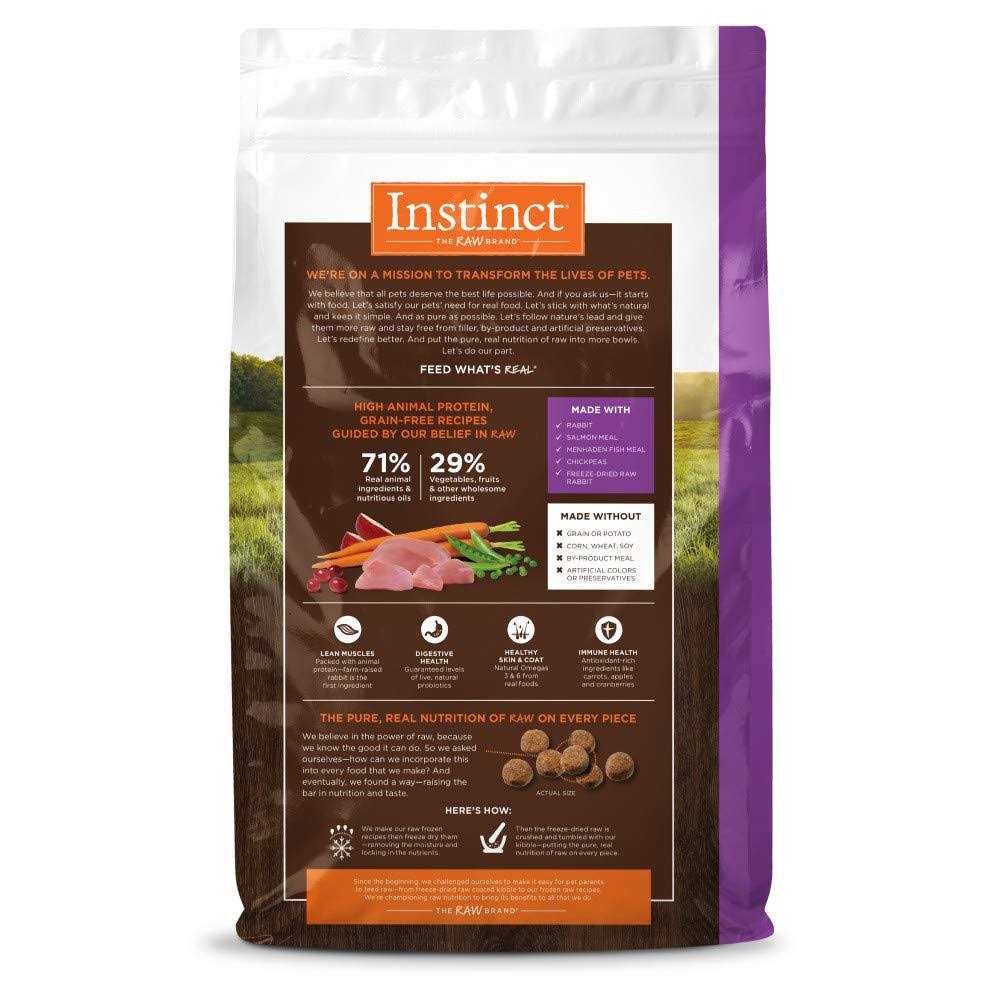 Instinct Original Grain Free Recipe with Real Rabbit Dry Dog Food - Pet Supplies online store