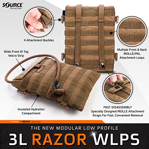Source Razor 3L Low Profile Hydration Pack