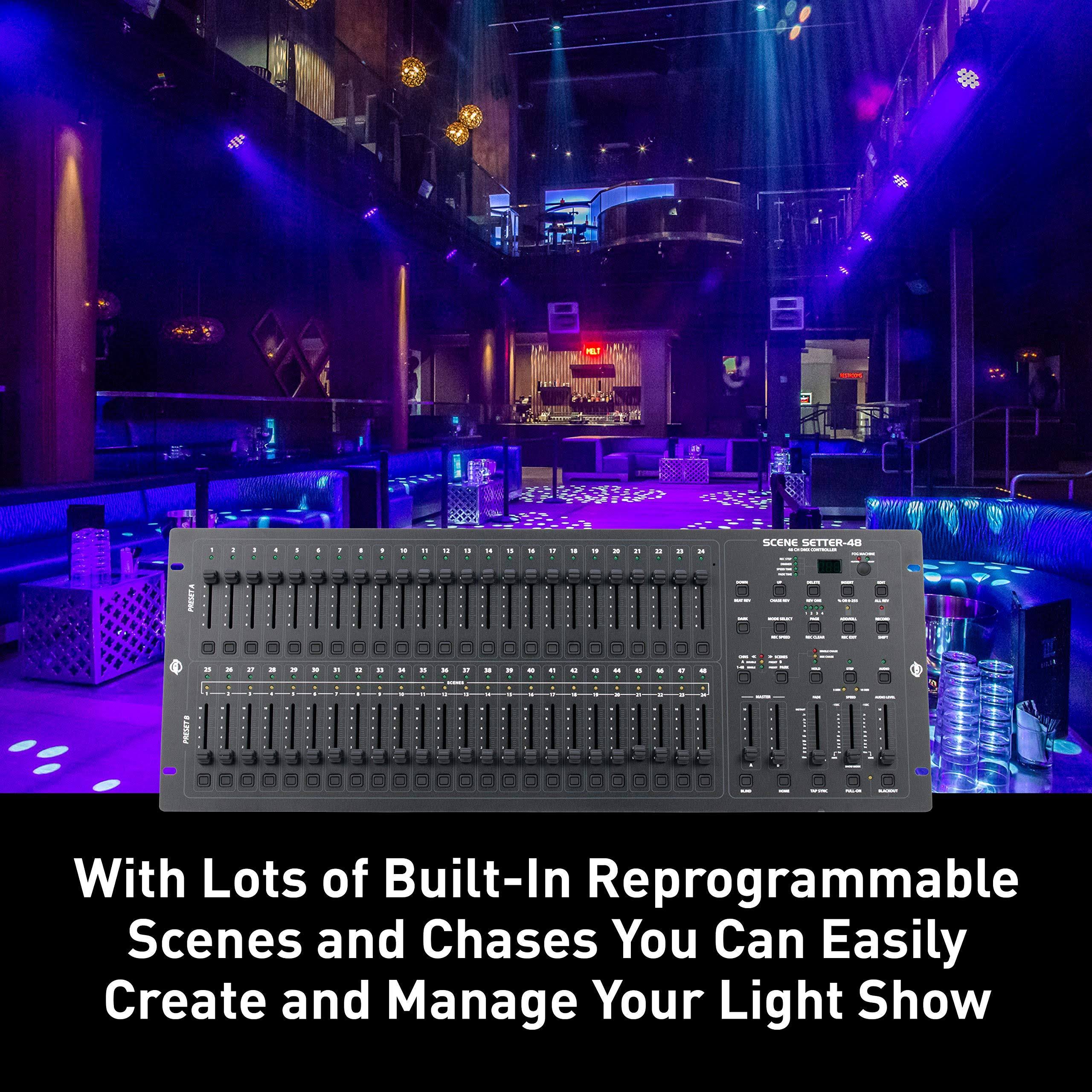 American DJ Scene Setter 48-Channel DMX Console