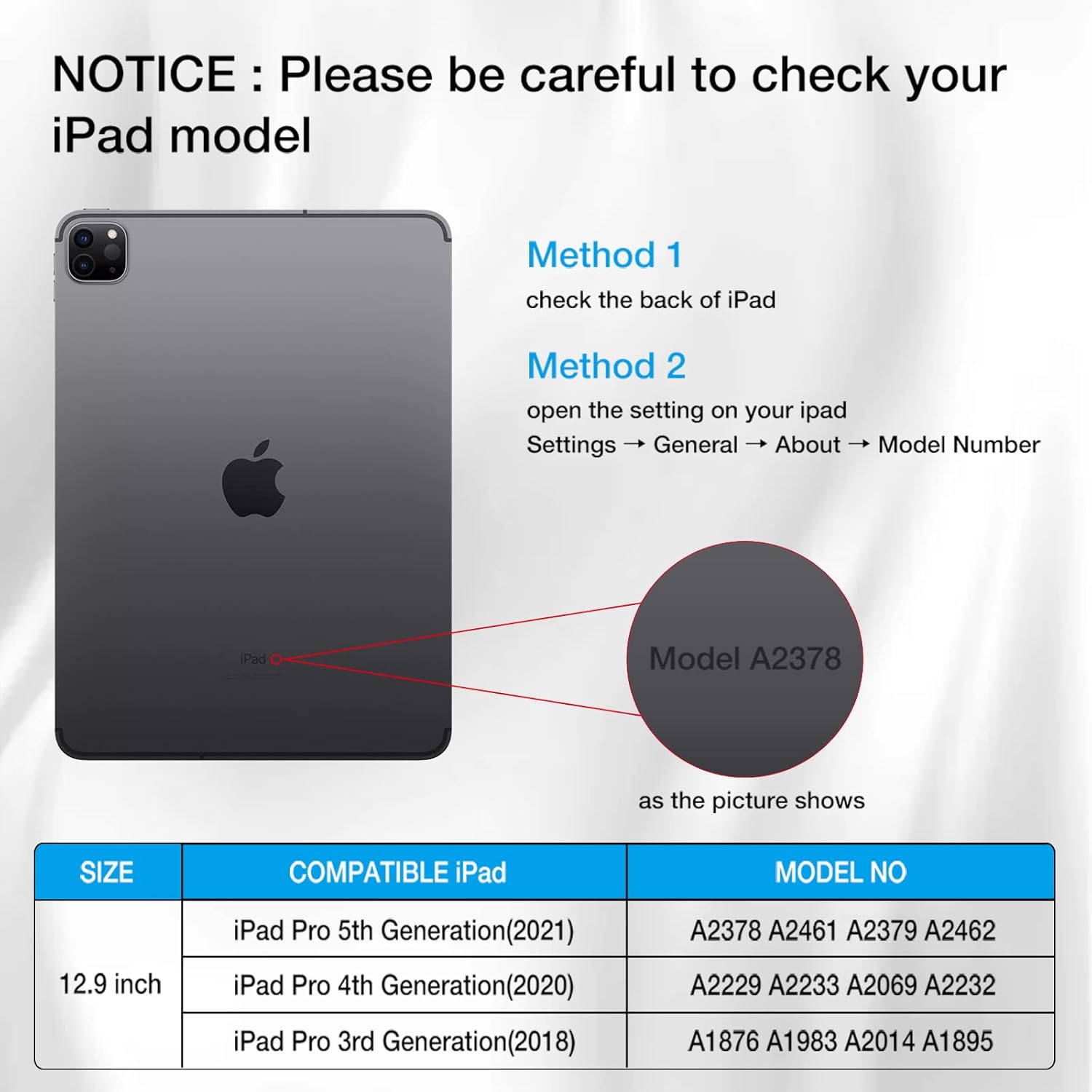 DOKYW Touch Keyboard Case with Backlit for iPad Air 4th Gen Magnetic Detachable Wireless Bluetooth Keyboard Cover Protective Folio Case for iPad Air 4 10.9 inch iPad Pro 2018/2020/2021 11 inch