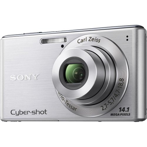 Sony Cyber-Shot DSC-W530 14.1 MP Digital Still Camera with Carl Zeiss Vario-Tessar 4x Wide-Angle Optical Zoom Lens and 2.7-inch LCD (Silver) (OLD MODEL)