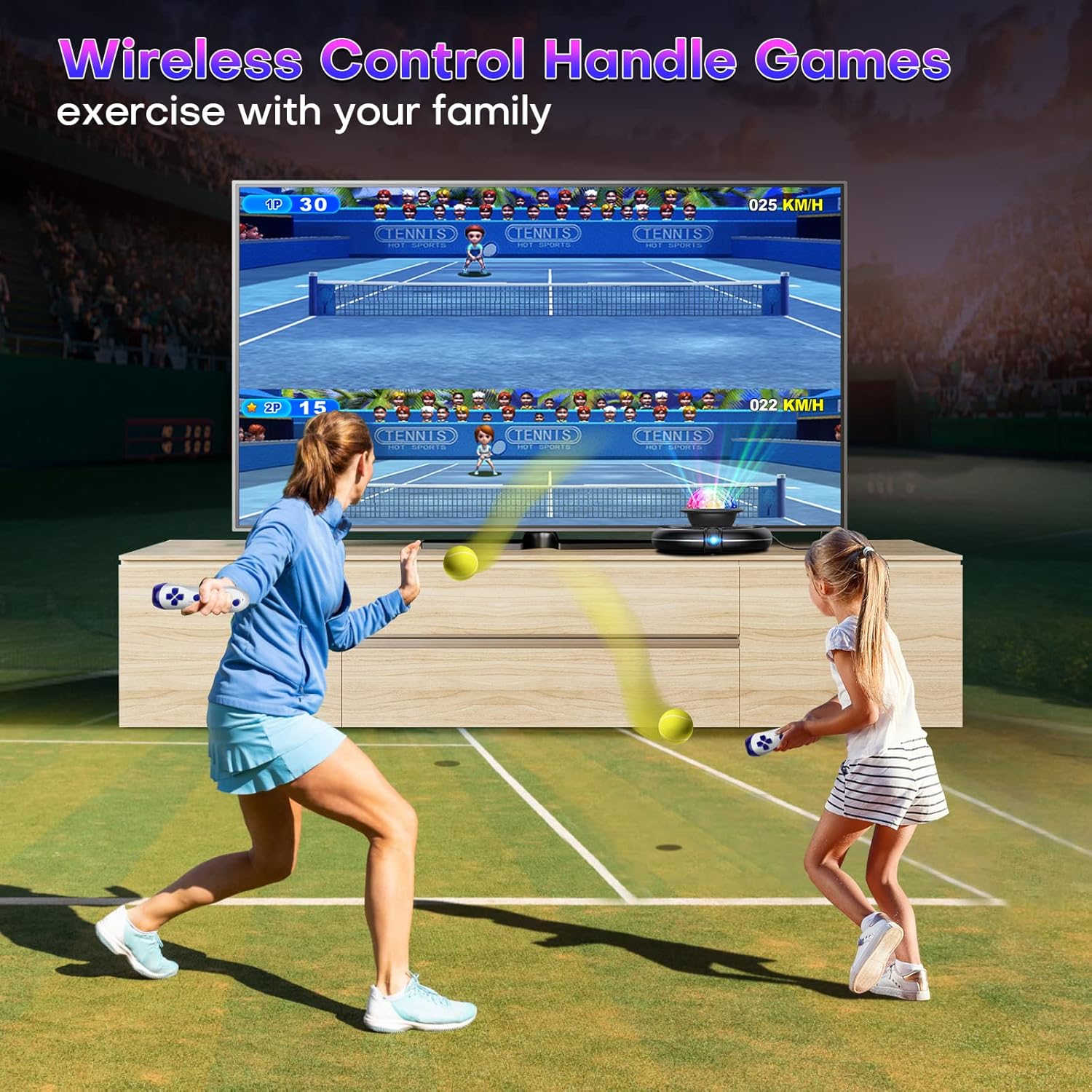 Dance Mat Games for TV - HDMI Wireless Musical Electronic Dance Mats with HD Camera, FWFX Double User Exercise Fitness Non-Slip Dance Step Pad Dancing Mat for Kids & Adults