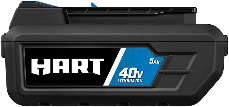 HART 40-Volt 5.0Ah Battery Accessory, Lithium-Ion, On-Board Fuel Gauge (HLBP031A)
