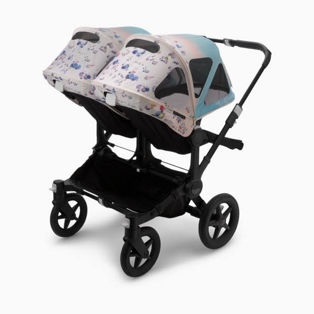 Bugaboo Donkey 3 Breezy Sun Canopy in Gray Malin