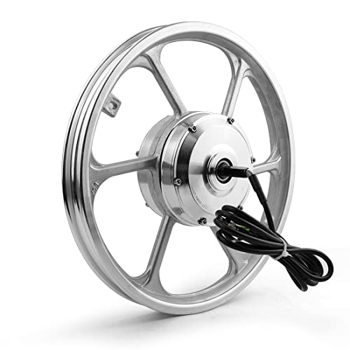 L-faster 36v 350w 16 Inch Electric Bicycle Rear Drive Hub Brushless Gear Motor Wheel Kit (48V 350W no tire)