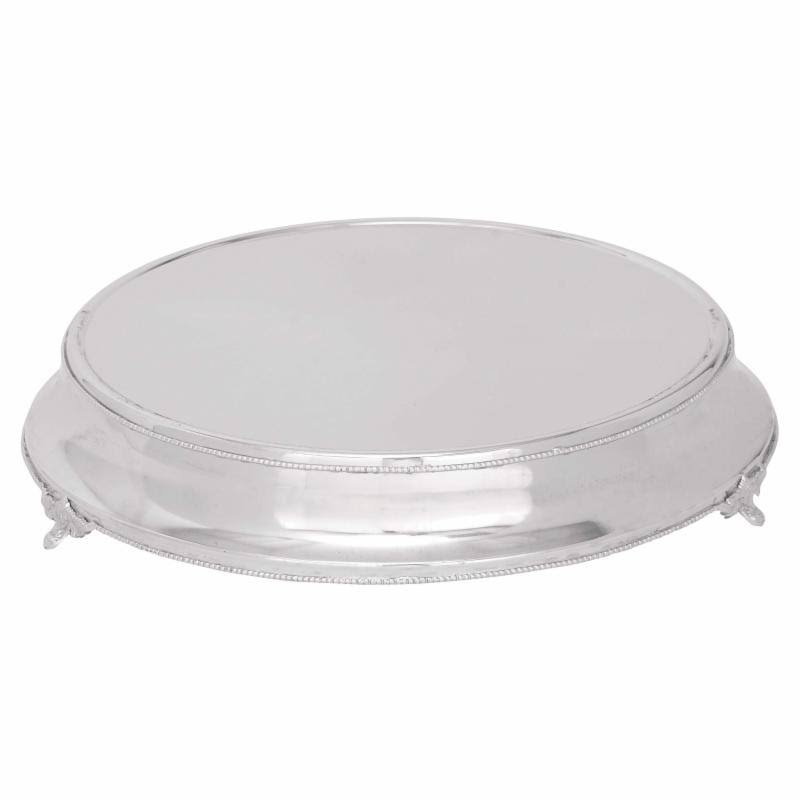 Stainless Steel Cake Stand Silver