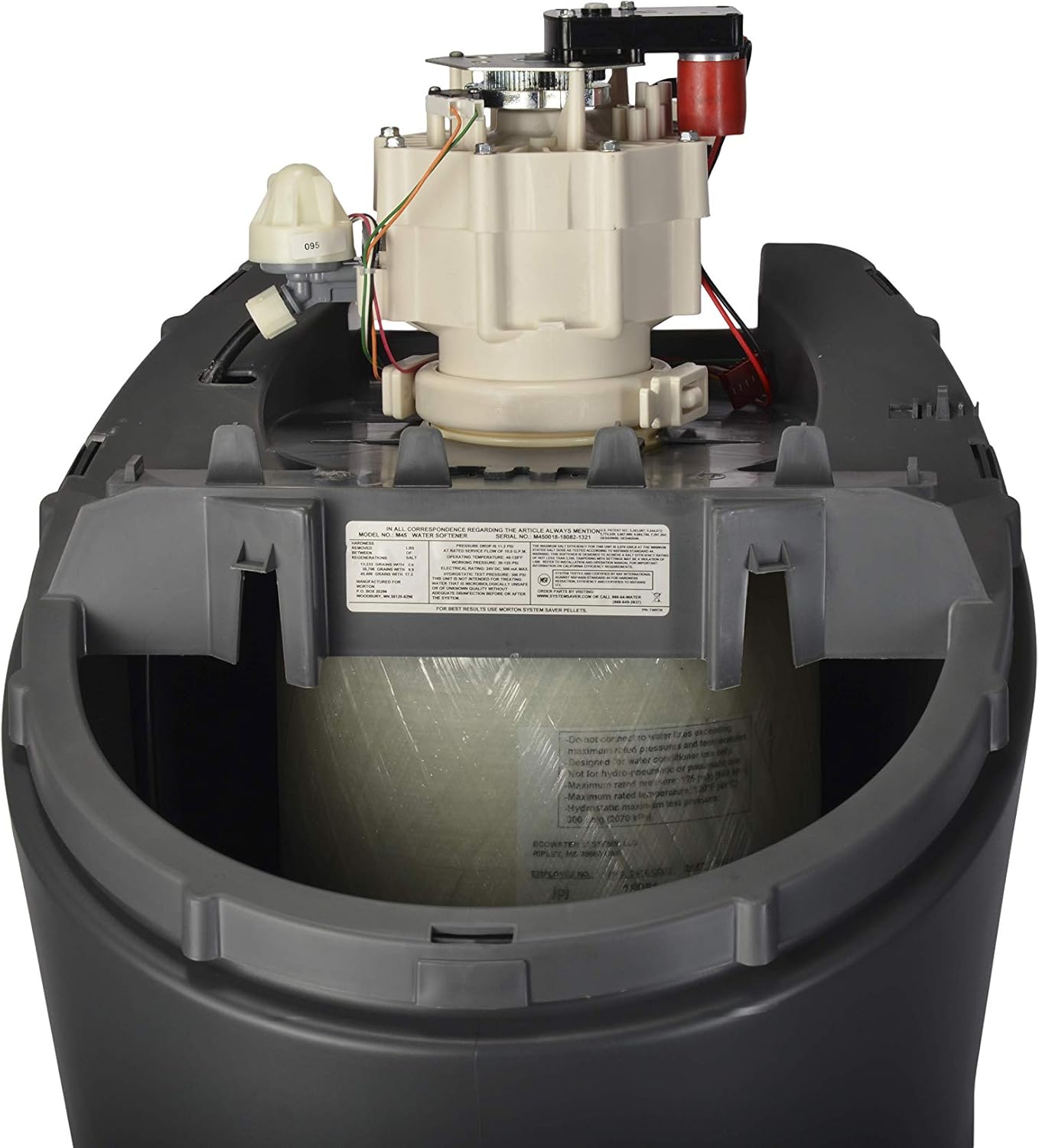 North Star NSC42 Water Softener | 42,055-Grain Capacity | AutoSense Salt-Saving Technology | For Homes With 1-6+ Persons | NSF Certified to Reduce Hard Water Scale (NSC4218)