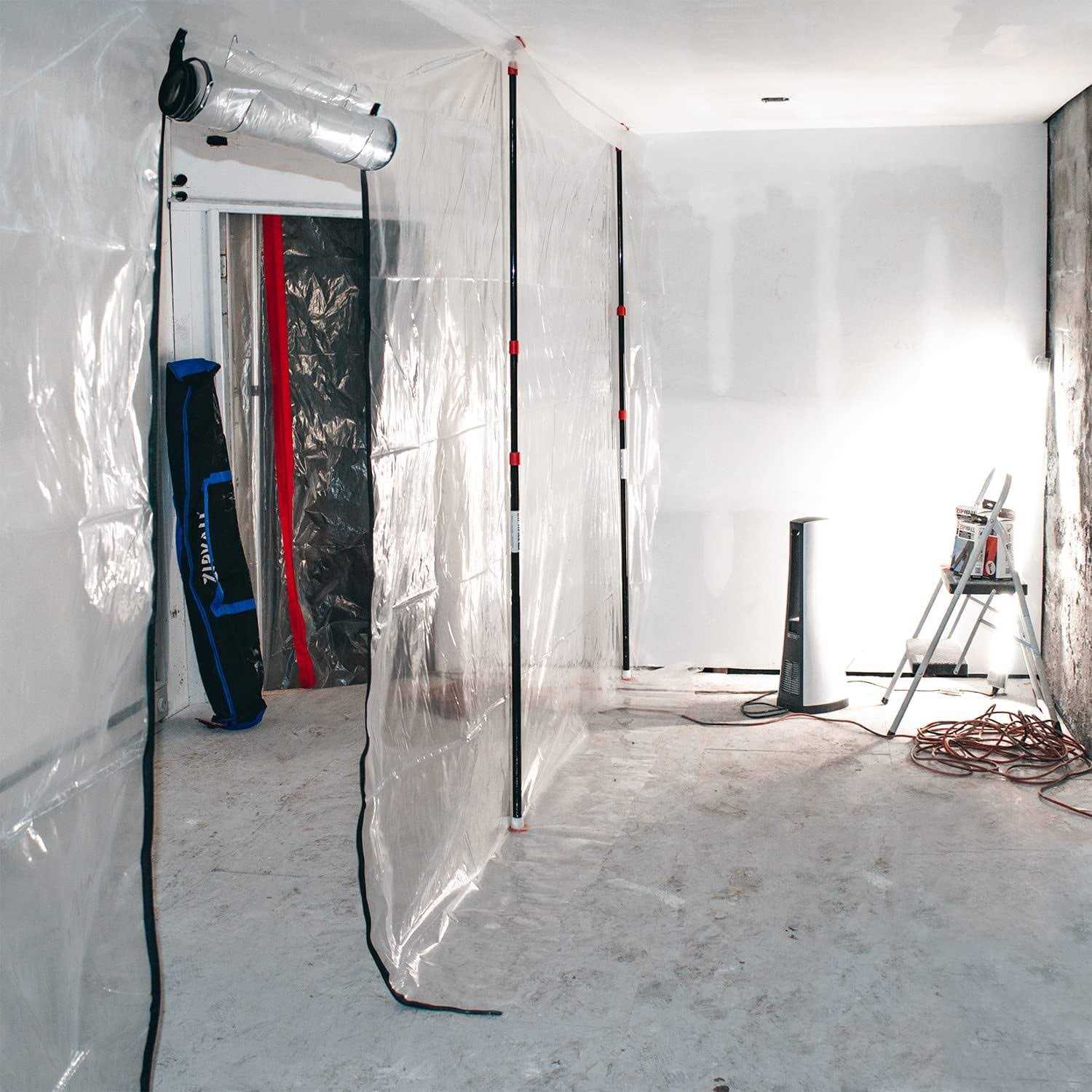 Zipwall ZipPole ZP4 Dust Barrier Pole - Shop Hardware Tools Online Store