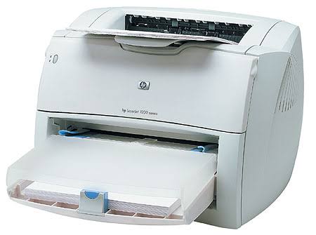 HP LaserJet 1200 Monochrome Laser Printer - White