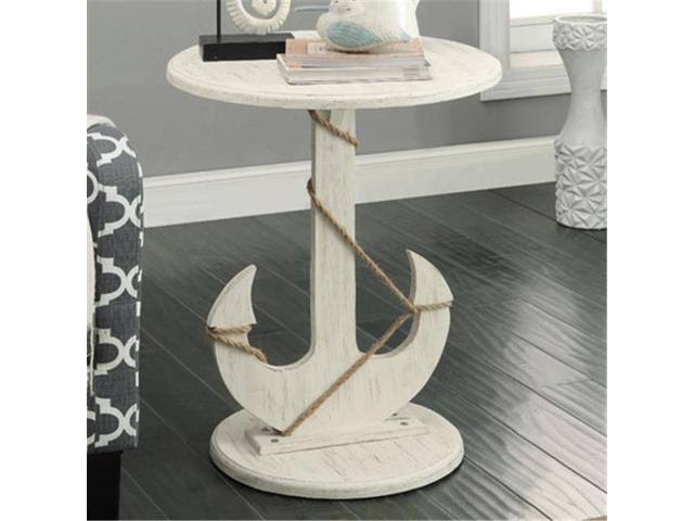 Coast to Coast Sanibel Anchor Table - White