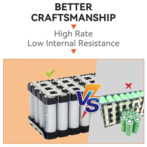 LGECOLFP 36V 48V 52V Ebike Battery 10Ah 13Ah 15Ah 20Ah Battery Pack with 3A Fast Charger 30A BMS for 36V 48V 52V Controller 250W 350W 500W 750W 1000W 1200W Motor