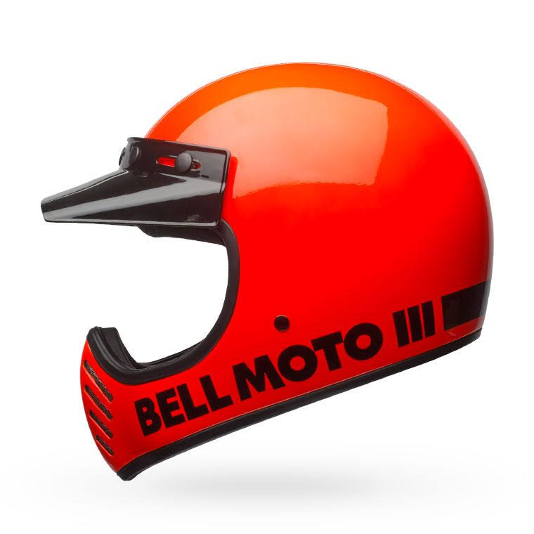 Bell Moto-3 Classic Helmet, Orange