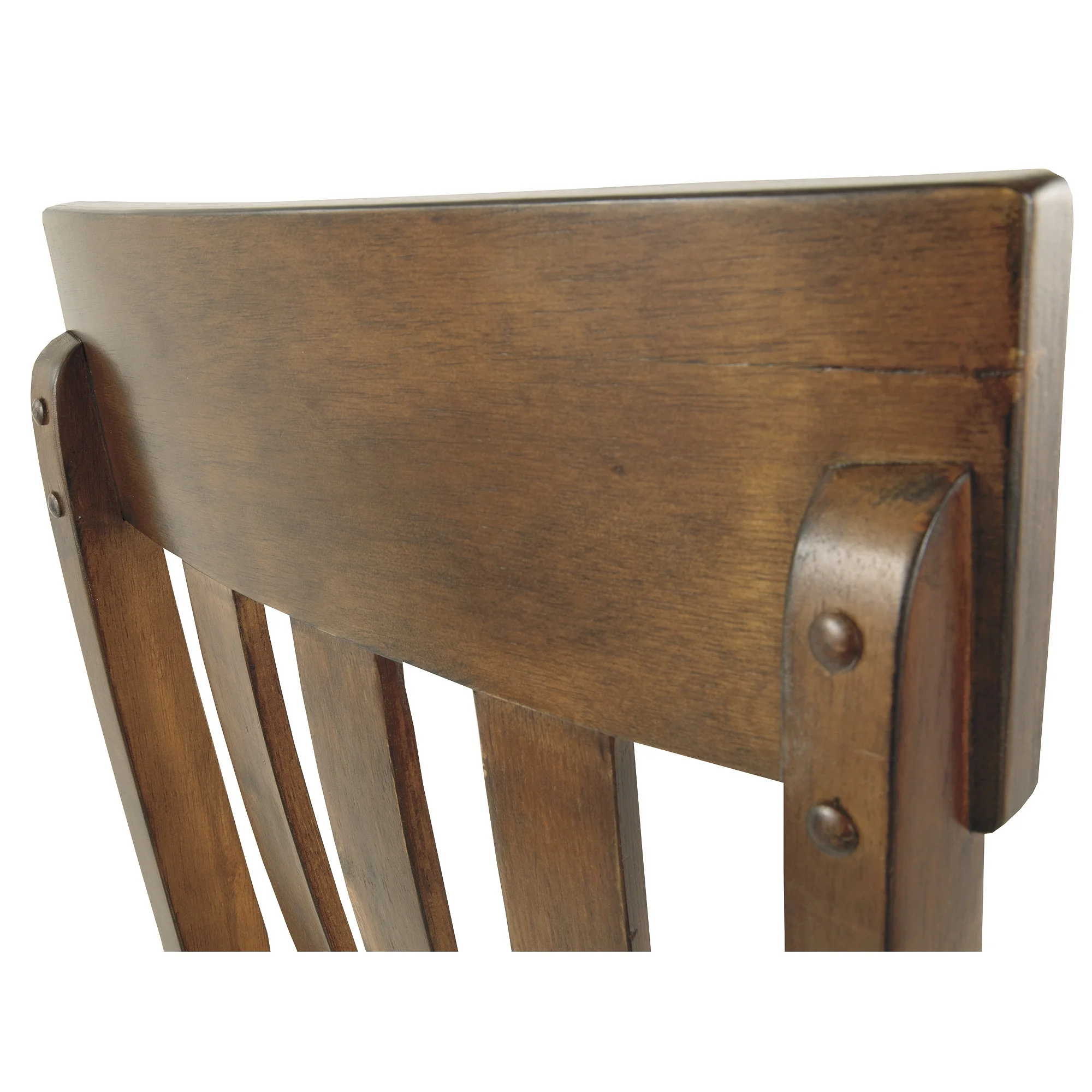 Signature Design by Ashley Ralene Rake Back Dining Room Chair, Set of 2, Brown