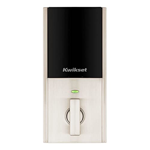 Kwikset Home Connect 620 Smart Lock Deadbolt with Z-Wave Technology, Works with Ring Alarm, Samsung Smartthings and More, Z-Wave Hub Required, Traditional Design in Venetian Bronze