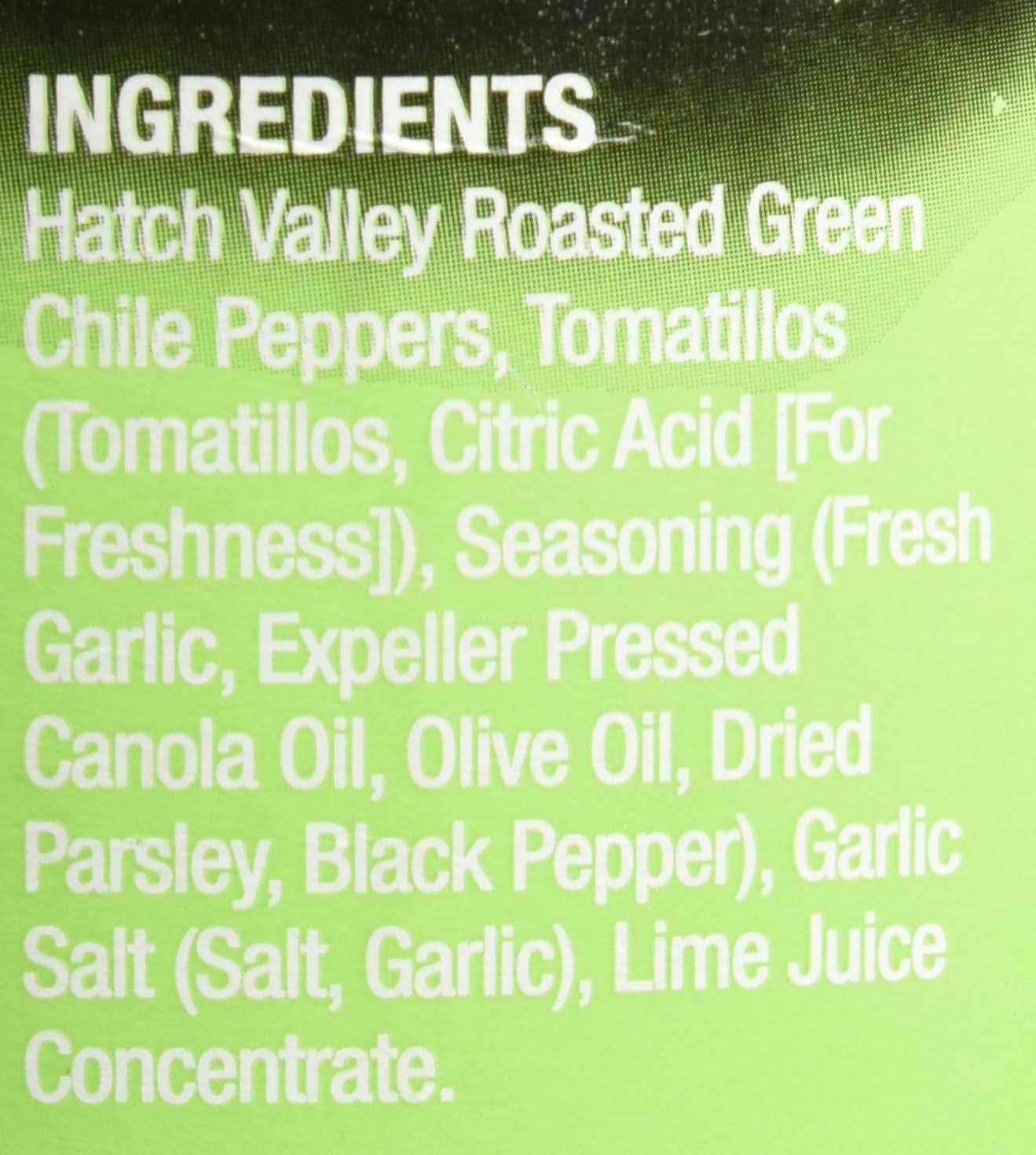 505 Southwestern Hatch Valley Green Chile Salsa 40 oz