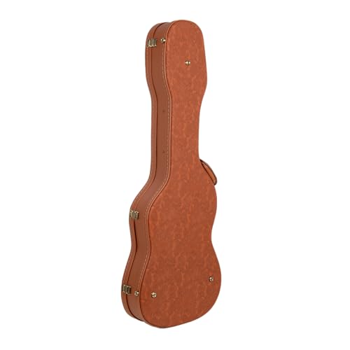 Crossrock Relief Series 335 Guitar Case for ES-335 & Semi-Hollow Electric Guitars | Carved Smoke Blue Finish, Monochrome Blue Velvet Interior, Lock – Premium Wooden Hardshell